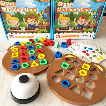 Montessori Formensortierspiel für Kinder – Lernspielzeug zur Förderung der Feinmotorik