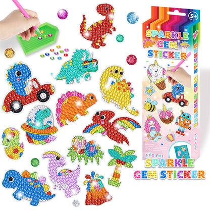 Kreatives Diamant-Mosaik Sticker-Set für Erwachsene und Kinder