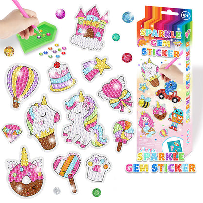 Kreatives Diamant-Mosaik Sticker-Set für Erwachsene und Kinder