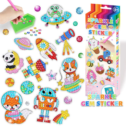Kreatives Diamant-Mosaik Sticker-Set für Erwachsene und Kinder