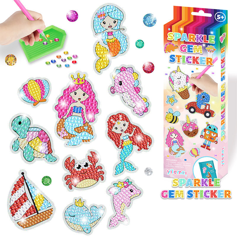 Kreatives Diamant-Mosaik Sticker-Set für Erwachsene und Kinder