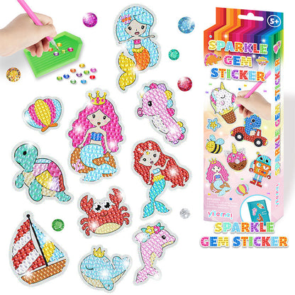 Kreatives Diamant-Mosaik Sticker-Set für Erwachsene und Kinder