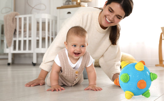 Sensorischer Spielspaß – Taktiler Ball für Babys