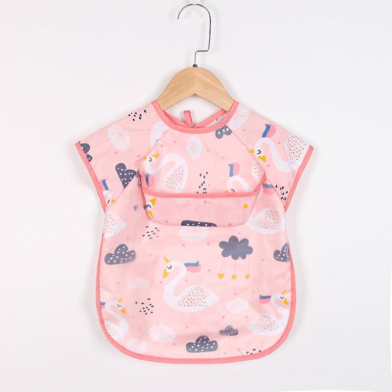 Baby Lätzchen mit Taschen – Für Malen und Essen