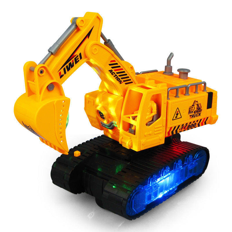 Leuchtender Transformierbarer Disco-Bagger für Kinder