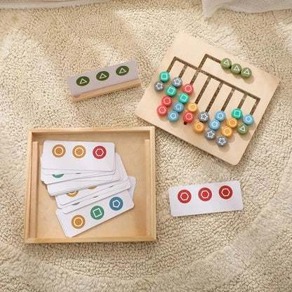 Wortspiel-Spaß – Pädagogisches Holz-Buchstabenspiel für Kinder
