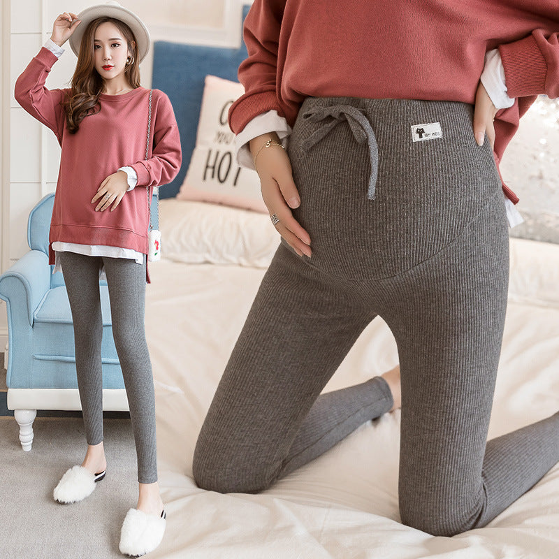 Gemütliche Schwangerschafts-Leggings im Jogginhosen Style