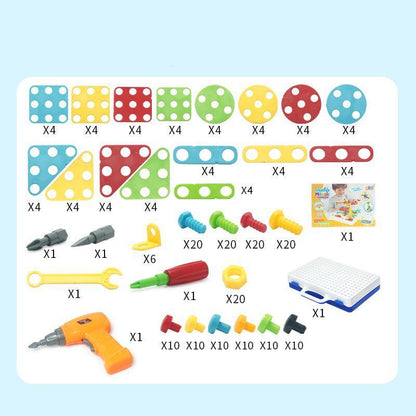 Schrauben Puzzle Spielzeug für kleine Entdecker