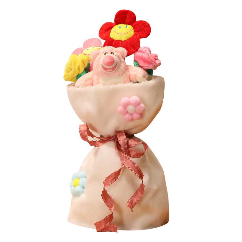Kuscheliger Plüsch-Strauß für Kinder