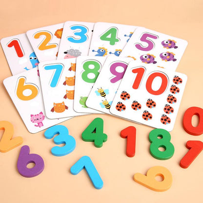 Kreatives Mathematik Stäbchen Lernspiel für Kinder
