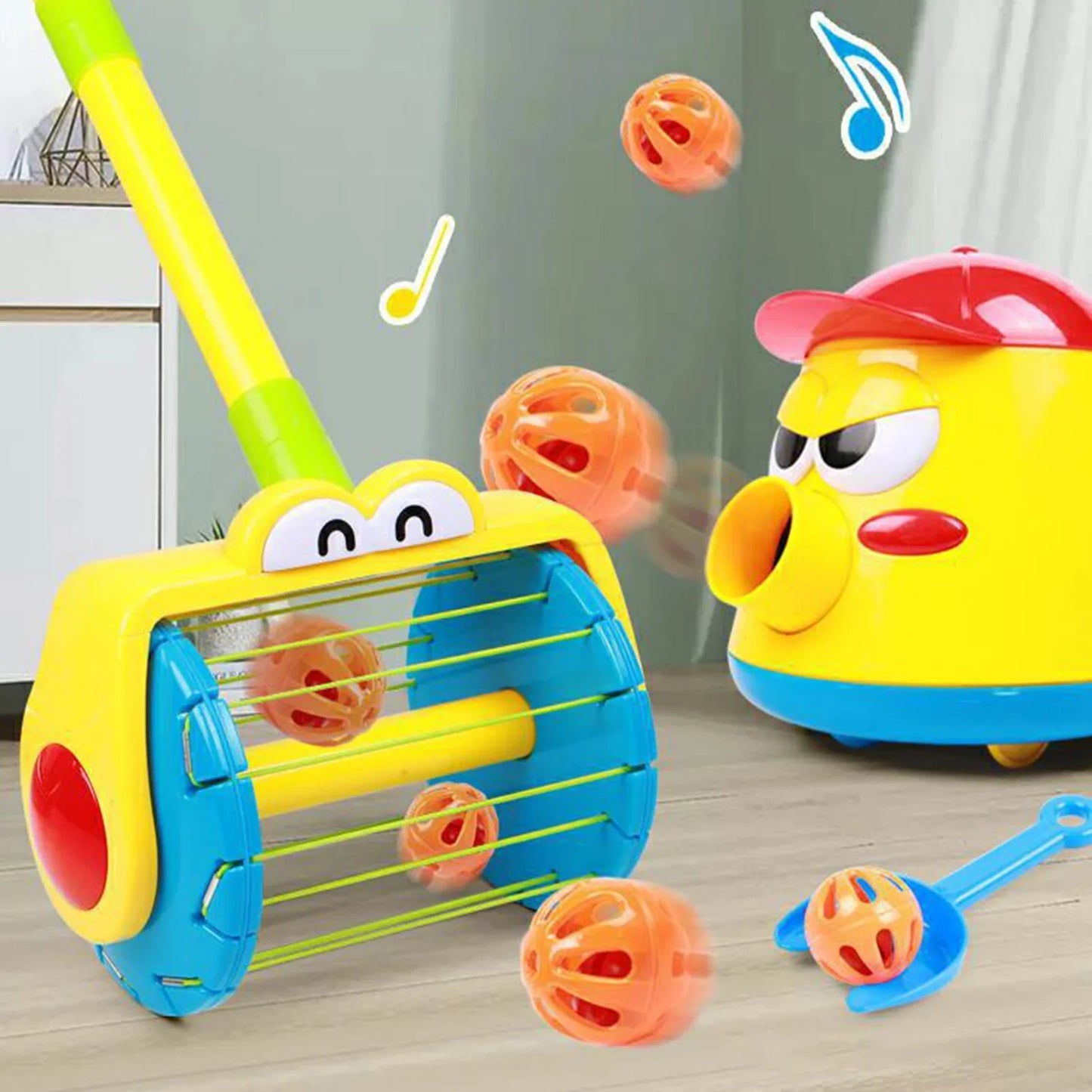 Spaßiges Aufräumen – Kinder Staubsauger-Set