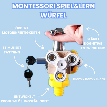 Montessori 4-in-1 Lern- und Spielset für Kinder