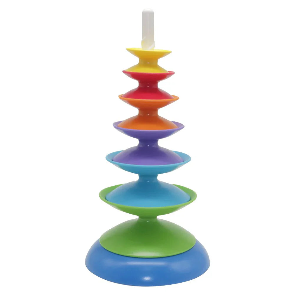 Hoch hinaus – Diabolo Stapelturm für Kinder