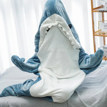 Superweicher Haifisch-Overall für die Familie – Gemütlich und Spaßig für Alle