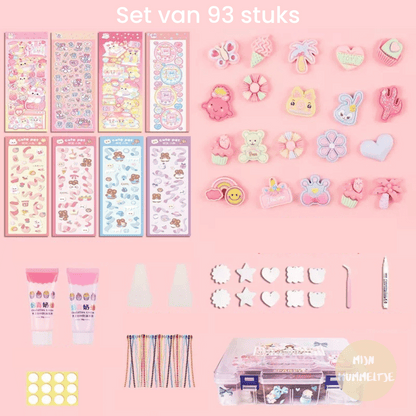 Kreatives 3D Sticker Bastelset für individuelle Designs
