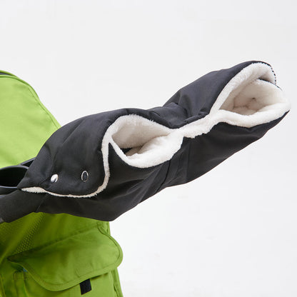 Wärmender Handmuff für Kinderwagen
