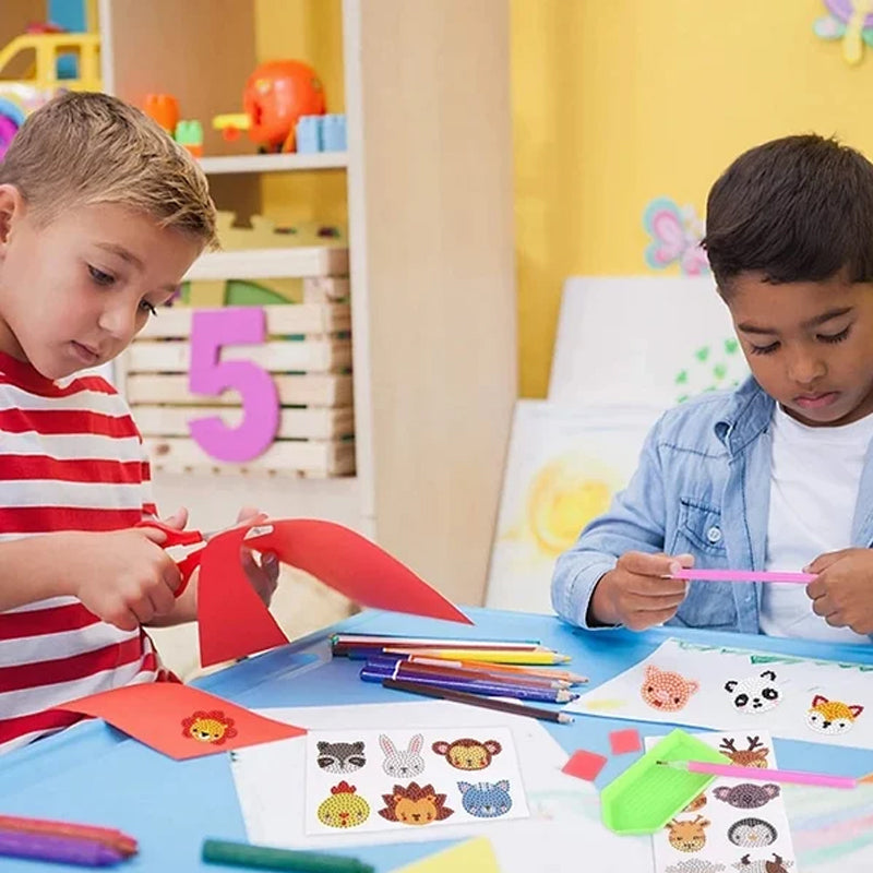 Kreatives Diamant-Mosaik Sticker-Set für Erwachsene und Kinder