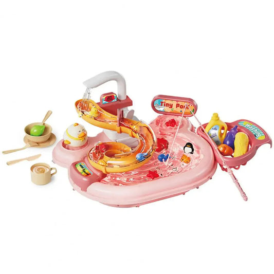 Interaktiver Wasser-Abenteuer-Spaß – Kinder Spielküche und Angelset