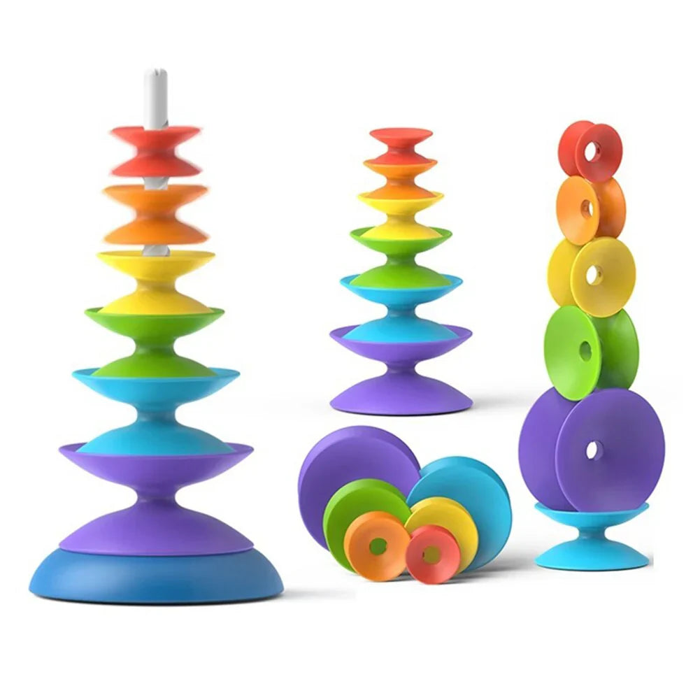 Hoch hinaus – Diabolo Stapelturm für Kinder