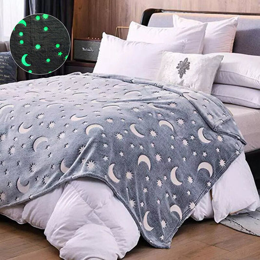 Luminous Kuscheldecke – Leuchtet im Dunkeln für ultimativen Komfort