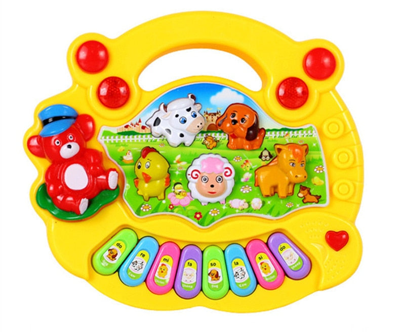 Musikalisches Tiervergnügen – Kinder Keyboard mit lustigen Geräuschen