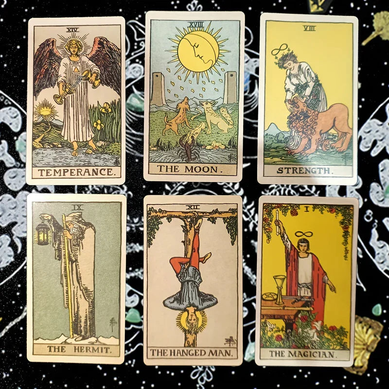 Authentisches Tarotkarten-Set – 78 Karten für spirituelle Einsichten und Selbstreflexion