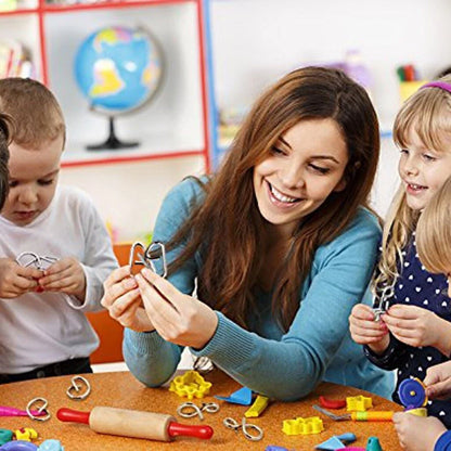 Metall-Puzzle-Ring-Set – Kniffliger Spaß für Denksportfreunde