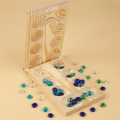 Mancala Meister Brettspiel – Klassisches Strategiespiel für die ganze Familie