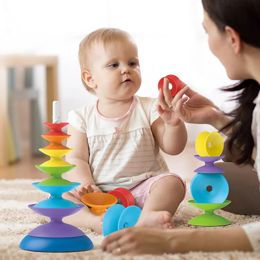 Hoch hinaus – Diabolo Stapelturm für Kinder