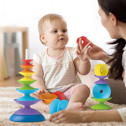 Hoch hinaus – Diabolo Stapelturm für Kinder