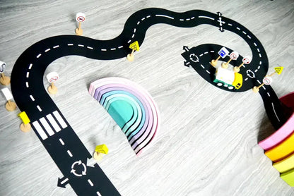 Dynamischer Spielspaß auf Rädern – Rennstrecken-Set
