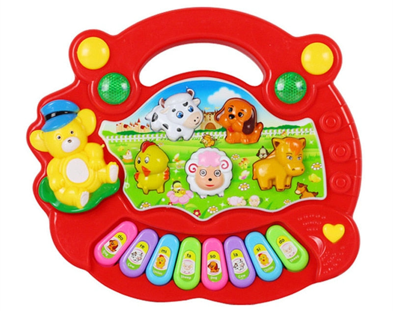 Musikalisches Tiervergnügen – Kinder Keyboard mit lustigen Geräuschen