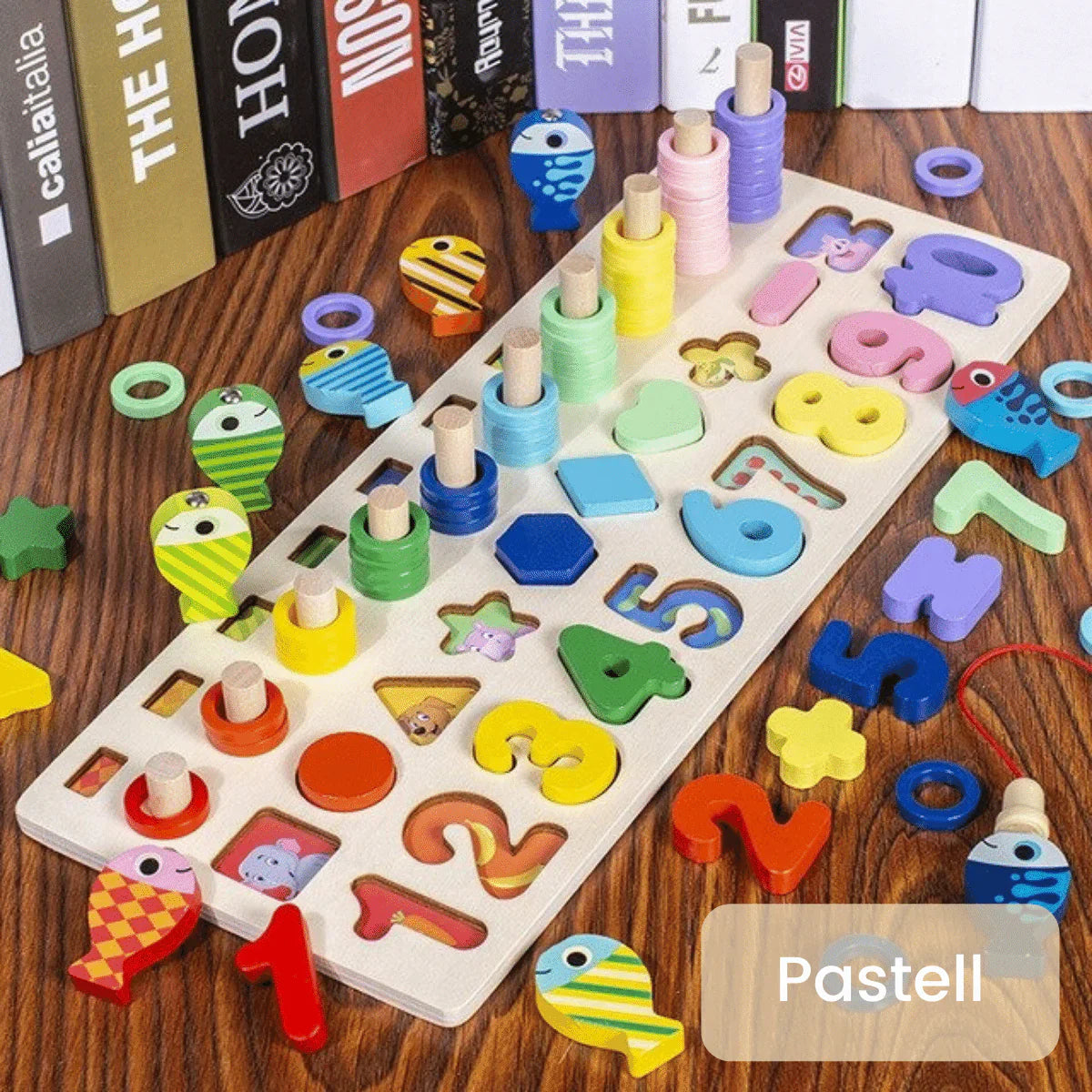 Spielerisch Lernen und Geschicklichkeit Fördern – Montessori-Holzspielbrett