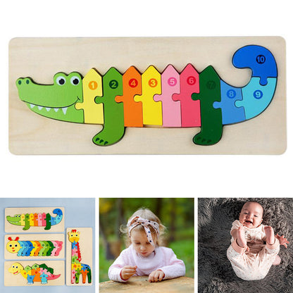 Spielerischer Puzzlespaß – Tierpuzzle für kleine Entdecker