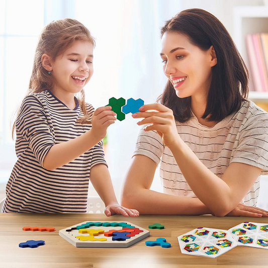 Endlose Muster – Geometrisches Puzzle für kreative Denker