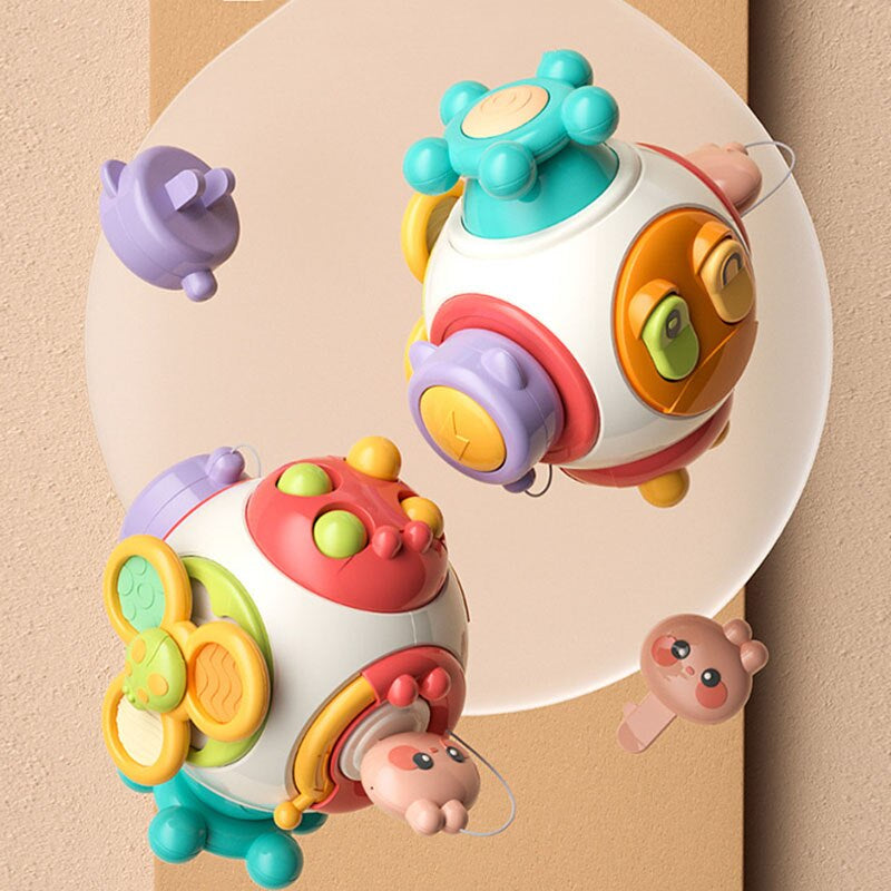 Entdecker-Würfel – Lernspielzeug für Babys mit interaktiven Funktionen
