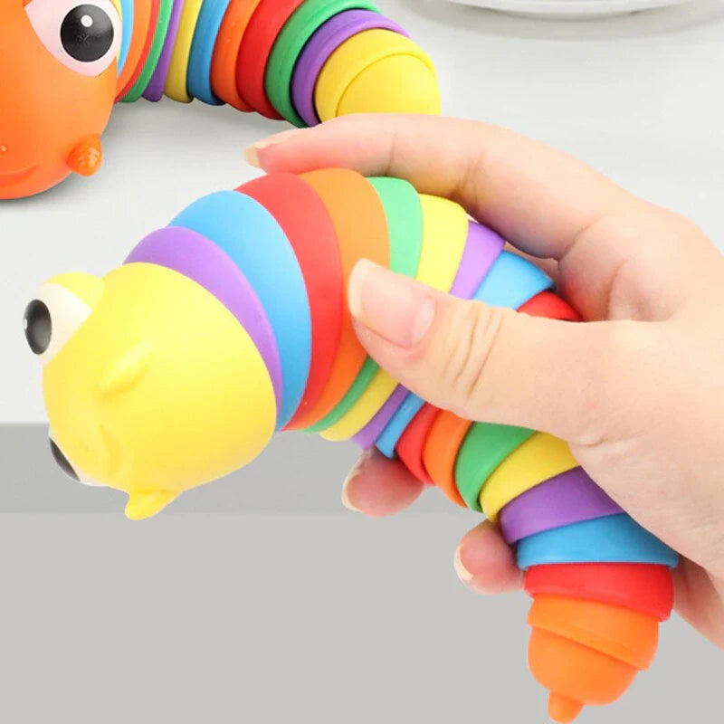 Lernspielzeug in Form einer Raupe für Kinder