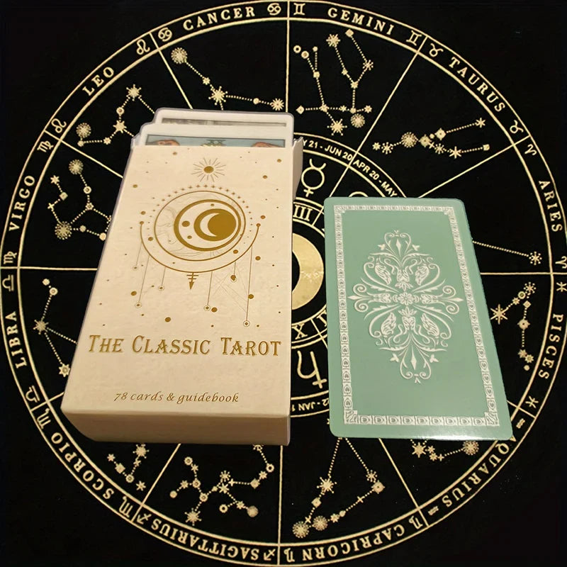 Authentisches Tarotkarten-Set – 78 Karten für spirituelle Einsichten und Selbstreflexion