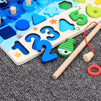 Spielerisch Lernen und Geschicklichkeit Fördern – Montessori-Holzspielbrett