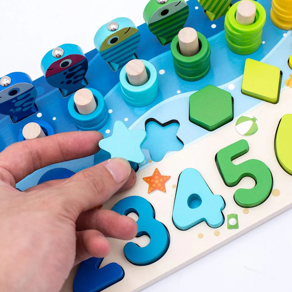 Spielerisch Lernen und Geschicklichkeit Fördern – Montessori-Holzspielbrett