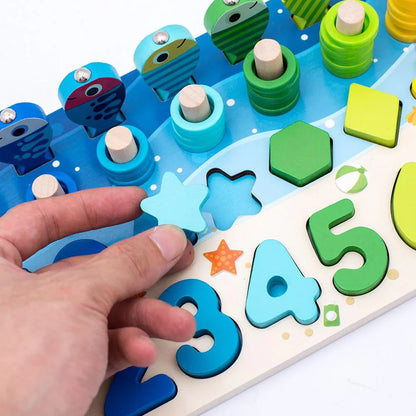 Spielerisch Lernen und Geschicklichkeit Fördern – Montessori-Holzspielbrett