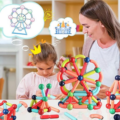 Magnetische Bausteine für Kinder