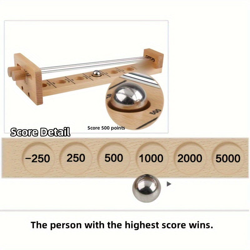 Historisches Holzstab-Spiel mit Ball