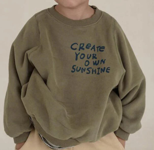 Kuscheliger Oversize-Pulli für Kinder – Süße Drucke für warme Wintertage