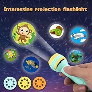 Magische Gutenachtgeschichten – Projektor mit Taschenlampe für Kinder