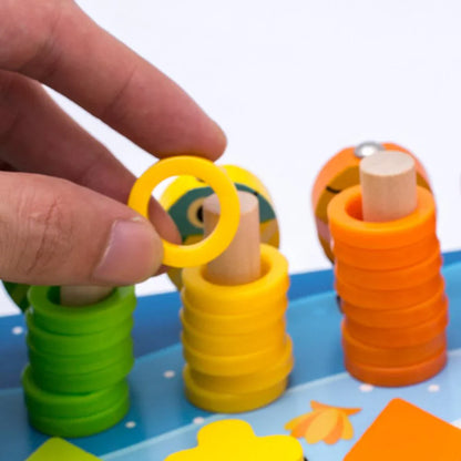 Spielerisch Lernen und Geschicklichkeit Fördern – Montessori-Holzspielbrett