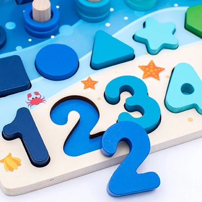 Spielerisch Lernen und Geschicklichkeit Fördern – Montessori-Holzspielbrett