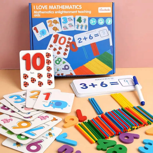 Kreatives Mathematik Stäbchen Lernspiel für Kinder