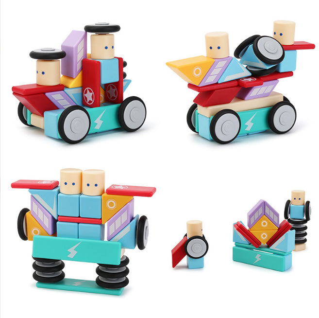 Innovatives Bauen – Magnetische Konstruktionsbausteine für Kinder