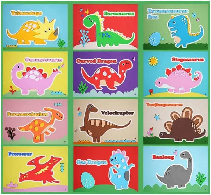 Kreatives 3D-Schaumstoff-Puzzle mit Aufklebern – Bastelspaß für Kinder